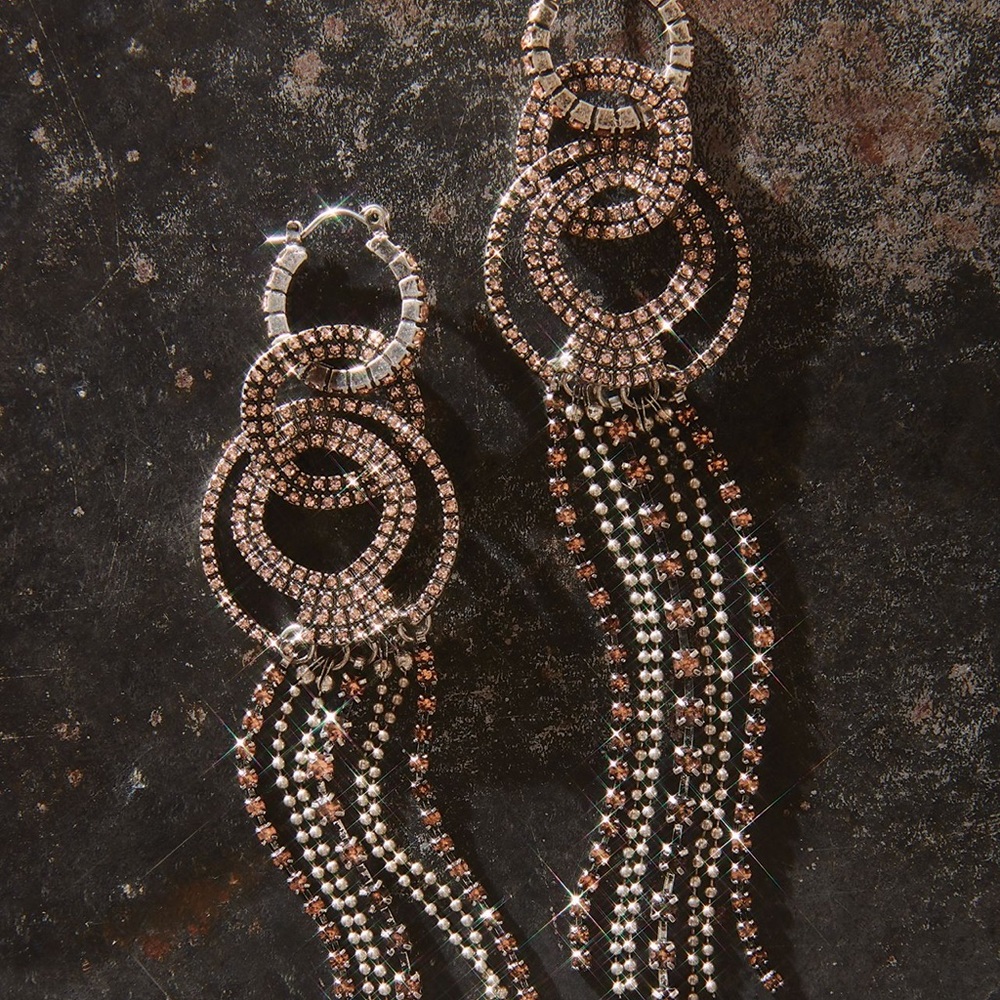free people caraway dangle earring